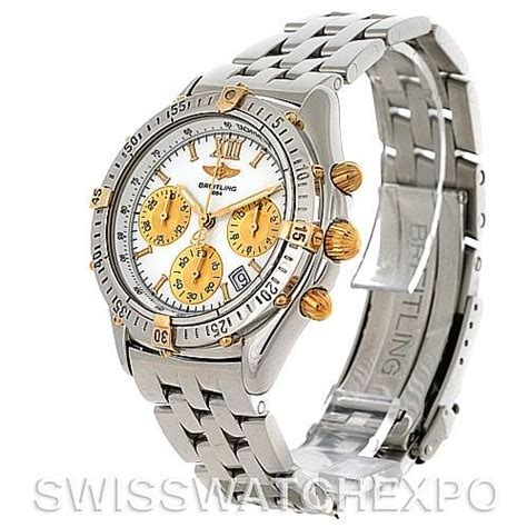 breitling jetstream|Breitling Windrider Jetstream Chrono Watch Steel and 18K .